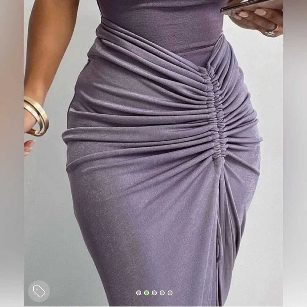 JLUXLABEL PURPLE SKIRT SET - Picture 2 of 4